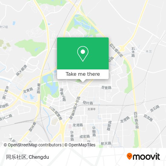 同乐社区 map