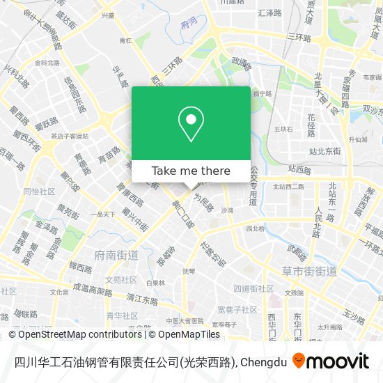 四川华工石油钢管有限责任公司(光荣西路) map