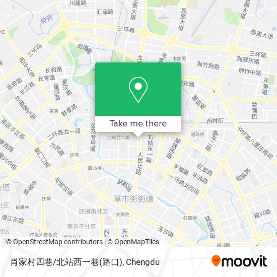 肖家村四巷/北站西一巷(路口) map