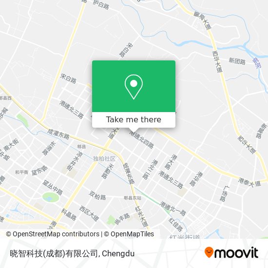 晓智科技(成都)有限公司 map