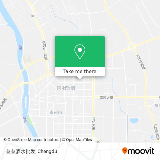 叁叁酒水批发 map