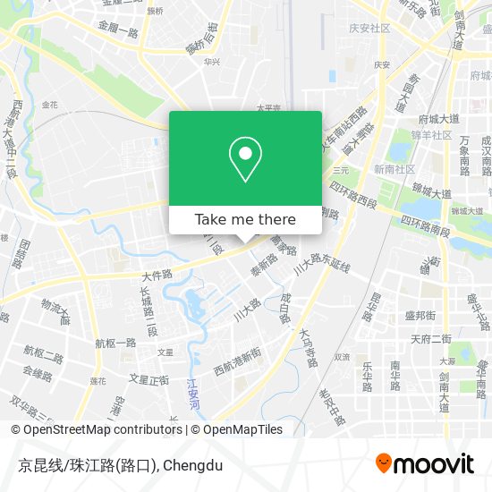 京昆线/珠江路(路口) map