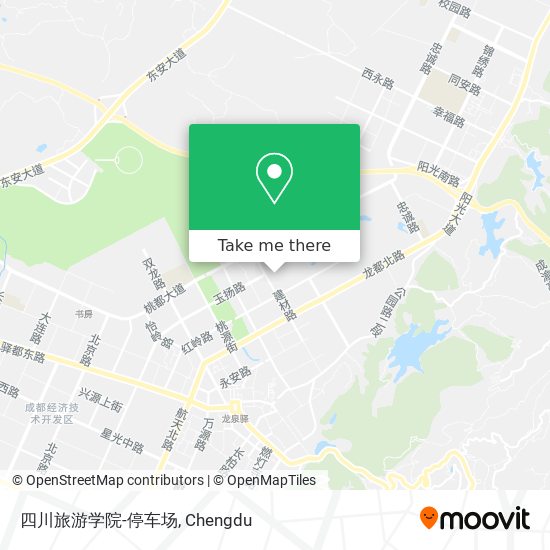 四川旅游学院-停车场 map