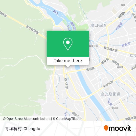 青城桥村 map