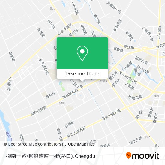 柳南一路/柳浪湾南一街(路口) map