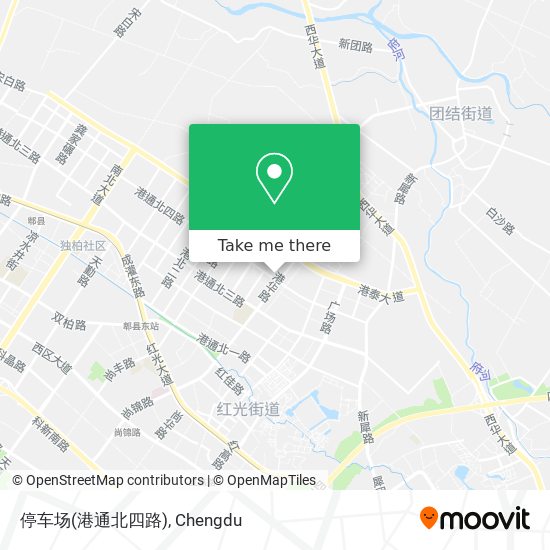 停车场(港通北四路) map