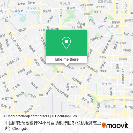 中国邮政储蓄银行24小时自助银行服务(核桃堰路营业所) map