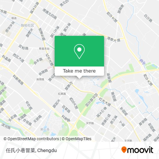 任氏小巷冒菜 map