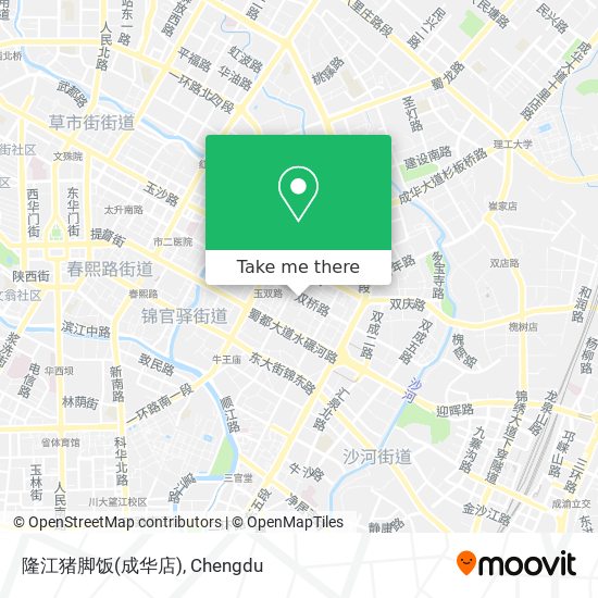 隆江猪脚饭(成华店) map