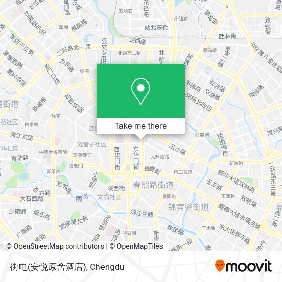 街电(安悦原舍酒店) map