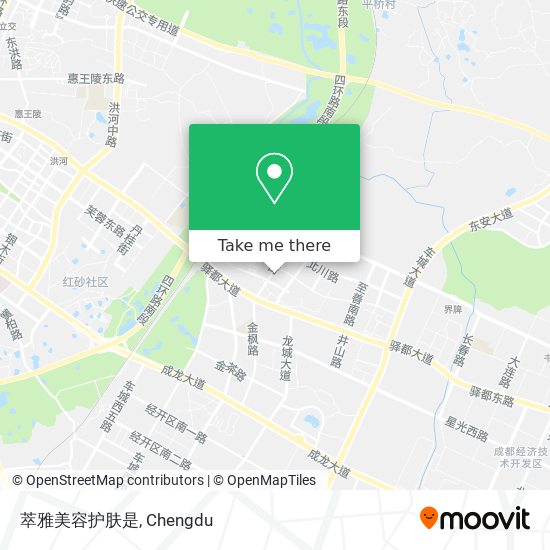 萃雅美容护肤是 map