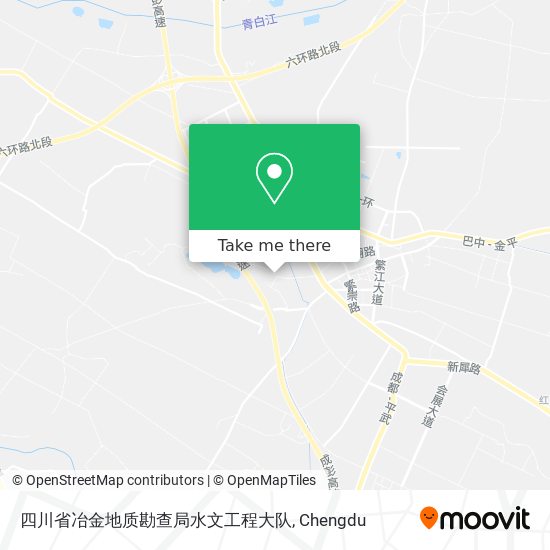 四川省冶金地质勘查局水文工程大队 map