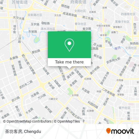 茶坊客房 map