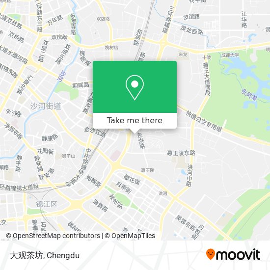 大观茶坊 map