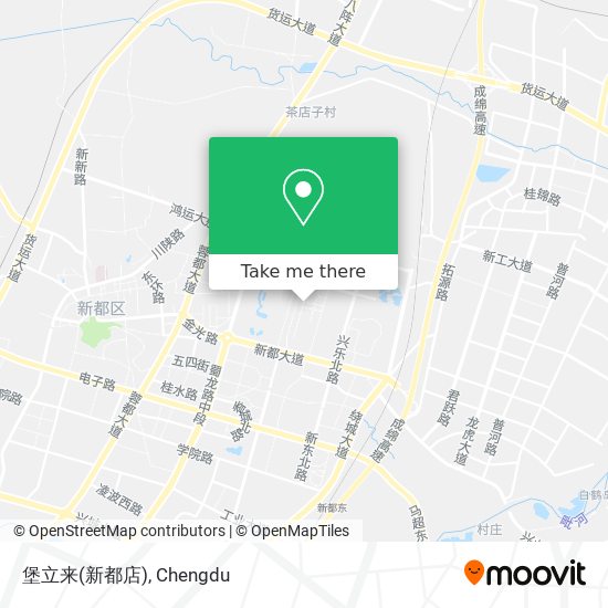 堡立来(新都店) map