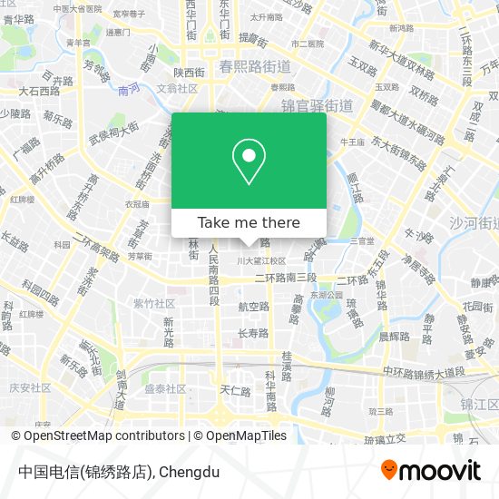 中国电信(锦绣路店) map
