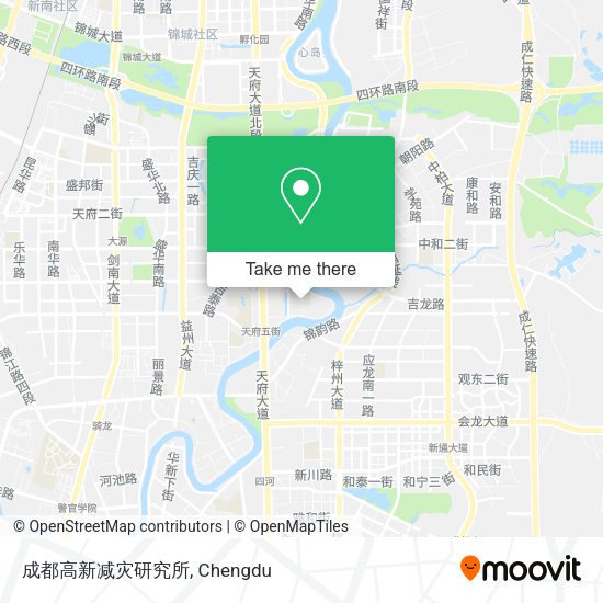 成都高新减灾研究所 map