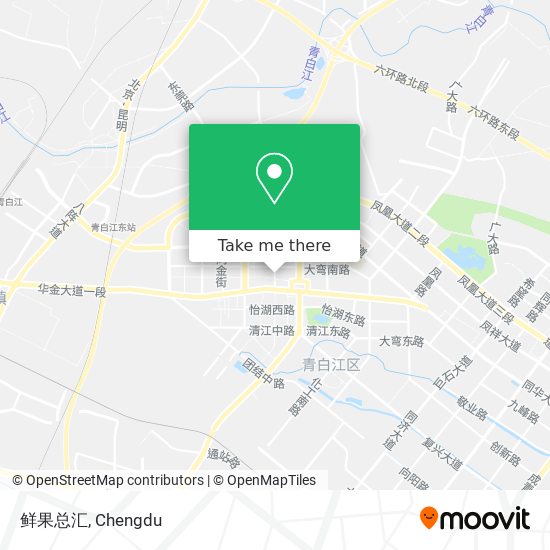 鲜果总汇 map