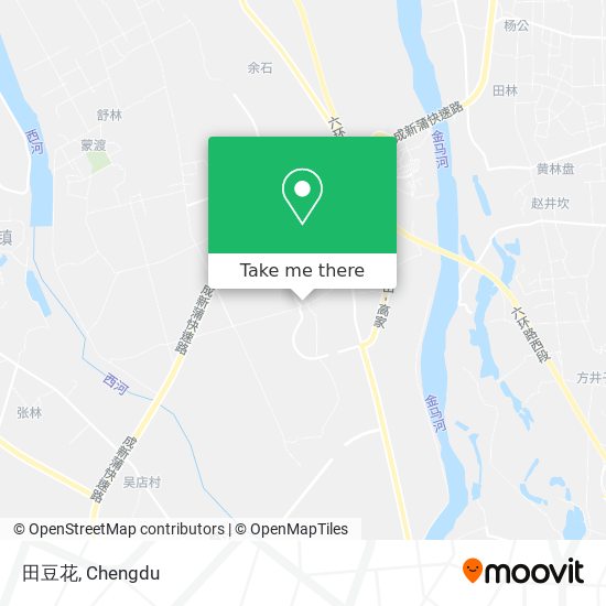 田豆花 map