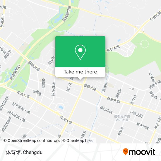 体育馆 map