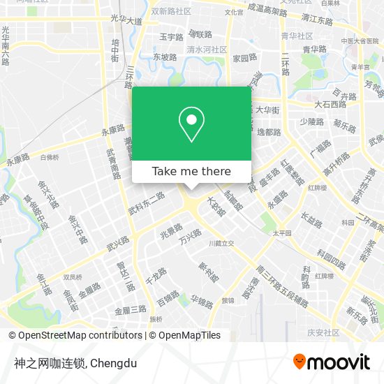 神之网咖连锁 map