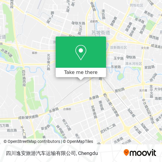 四川逸安旅游汽车运输有限公司 map