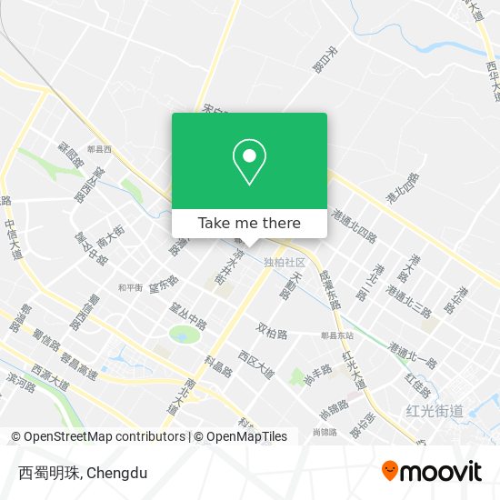 西蜀明珠 map