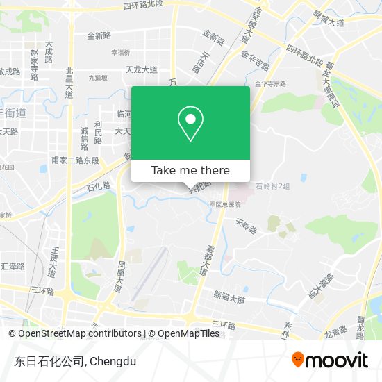 东日石化公司 map