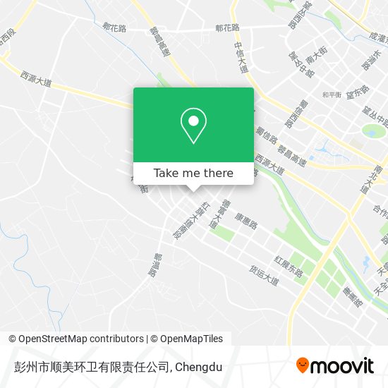 彭州市顺美环卫有限责任公司 map