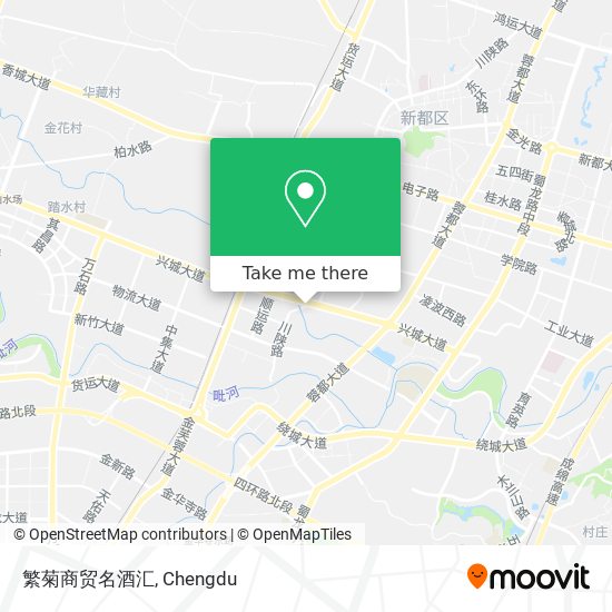 繁菊商贸名酒汇 map