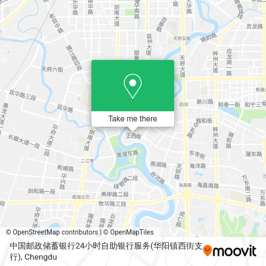 中国邮政储蓄银行24小时自助银行服务(华阳镇西街支行) map