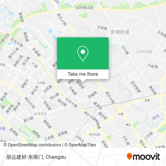 朋达建材-东南门 map