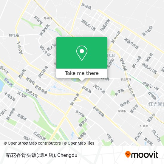 稻花香骨头饭(城区店) map