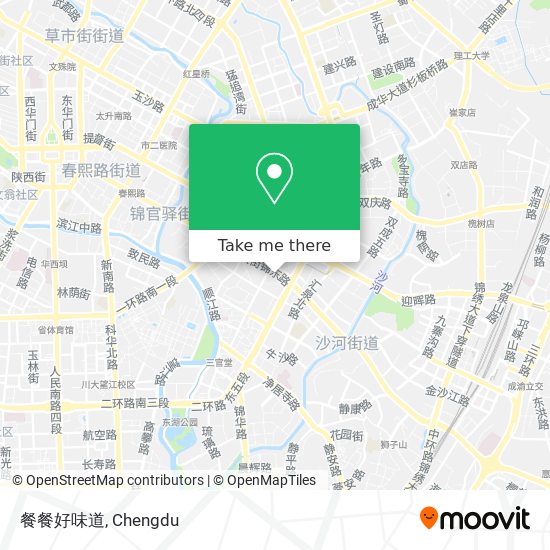 餐餐好味道 map