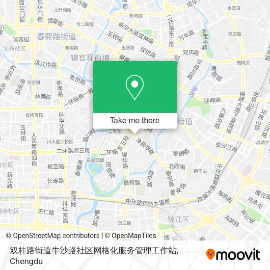 双桂路街道牛沙路社区网格化服务管理工作站 map