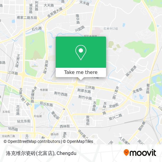 洛克维尔瓷砖(北富店) map