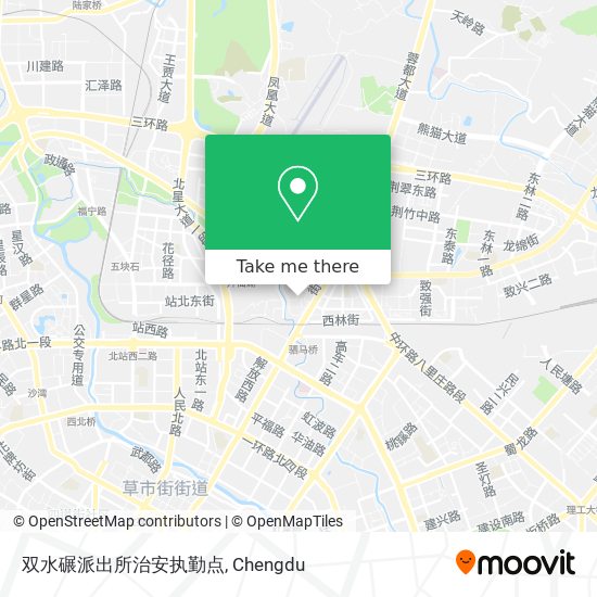 双水碾派出所治安执勤点 map