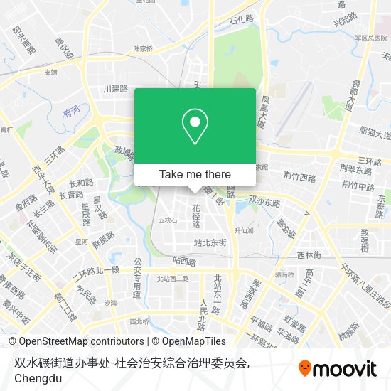 双水碾街道办事处-社会治安综合治理委员会 map