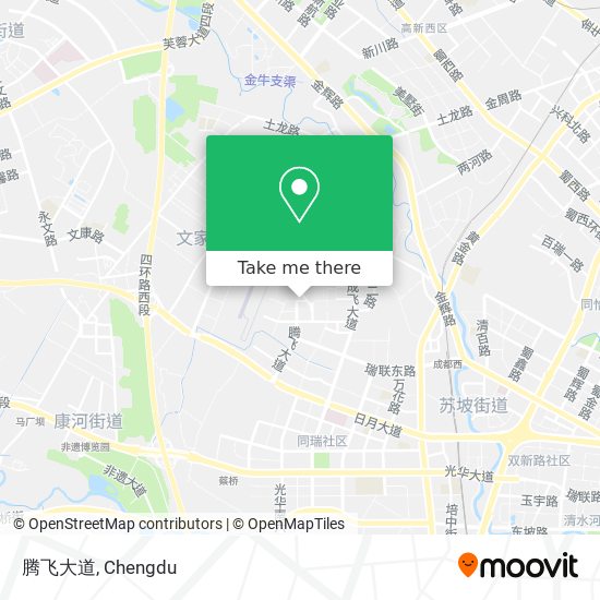 腾飞大道 map