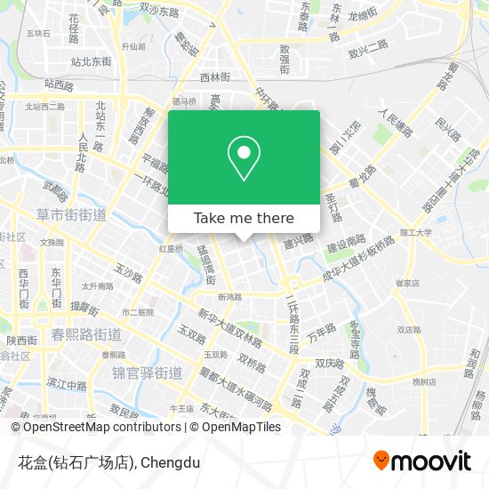 花盒(钻石广场店) map