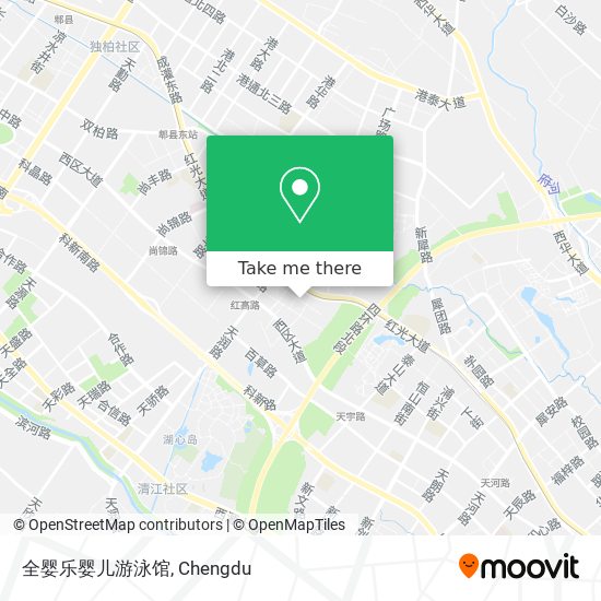 全婴乐婴儿游泳馆 map
