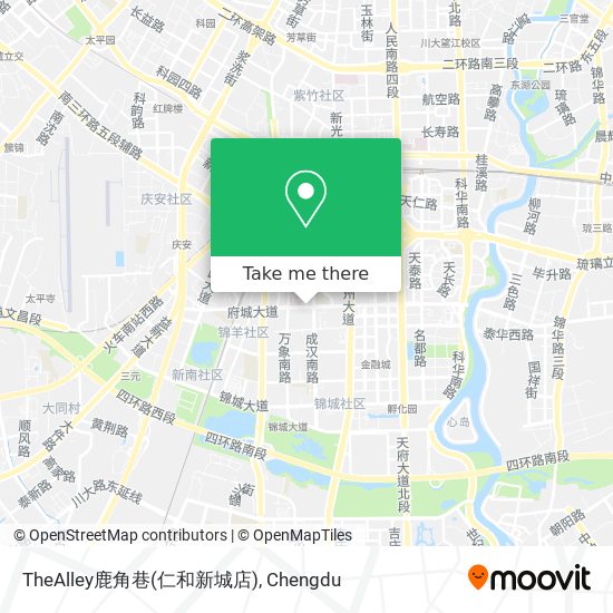 TheAlley鹿角巷(仁和新城店) map