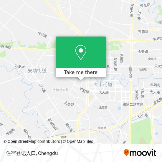 住宿登记入口 map