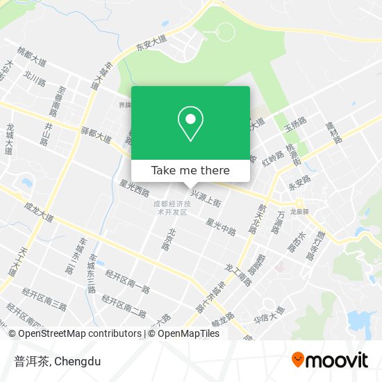 普洱茶 map