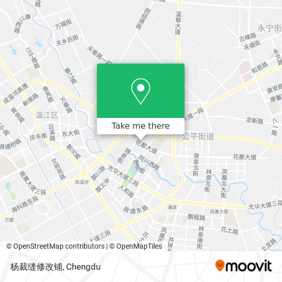 杨裁缝修改铺 map