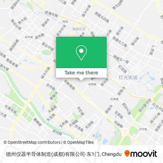 德州仪器半导体制造(成都)有限公司-东1门 map