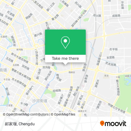 郝家堰 map