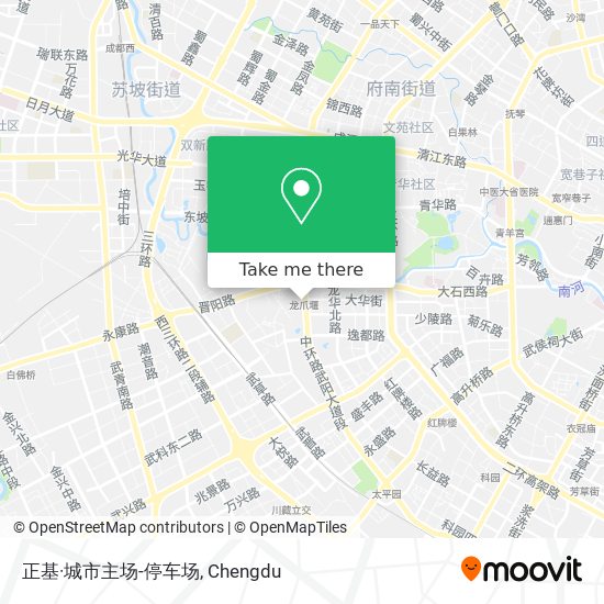 正基·城市主场-停车场 map