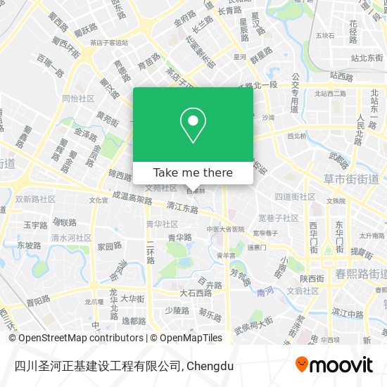 四川圣河正基建设工程有限公司 map