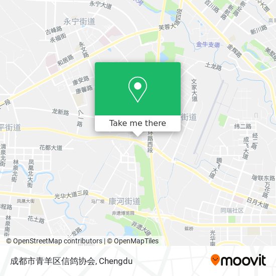 成都市青羊区信鸽协会 map